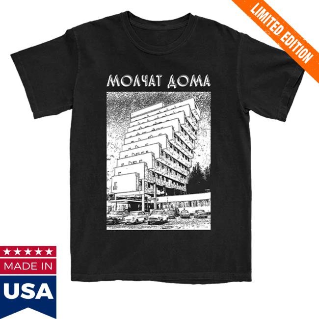 Molchat Doma Merch Store Building New Shirt
