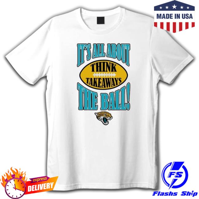 Official It’S All About The Ball Think Takeaways Crewneck Sweatshirt