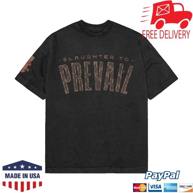 Sumerian Records Merch Store Slaughter To Prevail Chronic Slaughter Black Tee Shirt