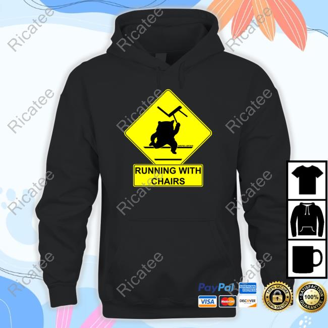 Official Nafo Ofan Running With Chairs Tee Shirt Kama Kamilia