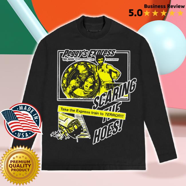 Original Jpegmafia Merch Store Peggy's Express Shirt (Black) Jpegmafia Shop