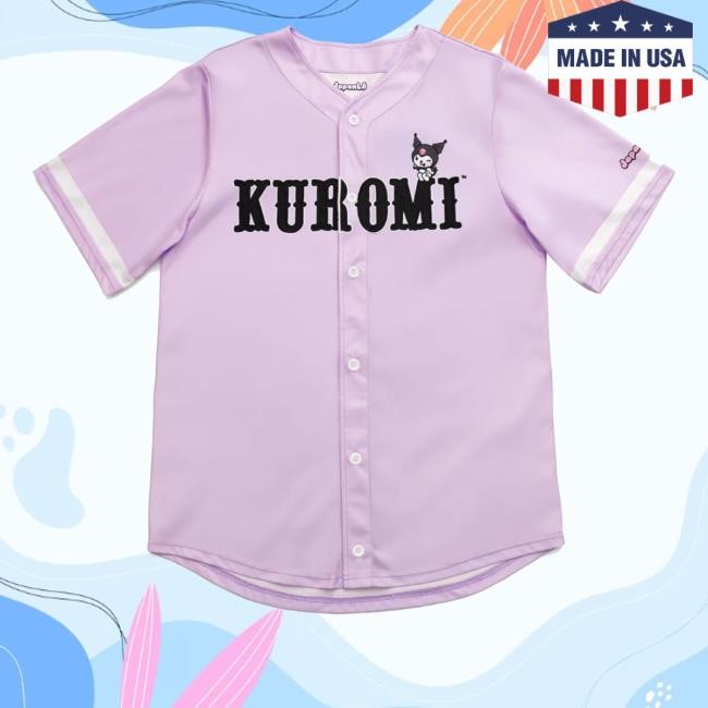 Japanla Merch Store Shop Kuromi Japanla Baseball Jersey Tee