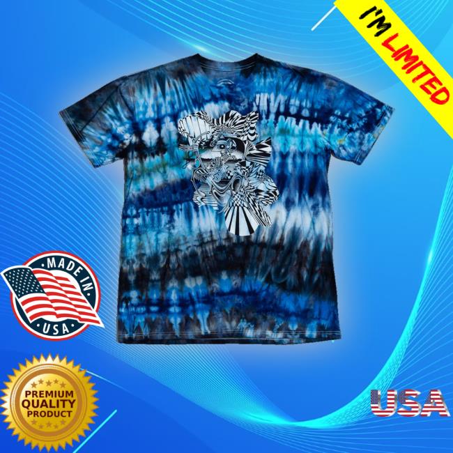 "Crying Eye" Blue Trapis – Oliver Vernon & Rick Griffin Hoodie