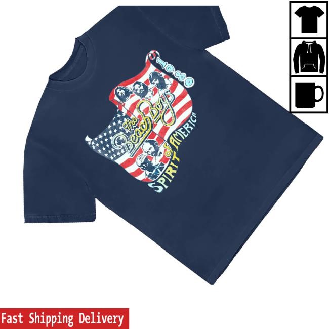 Official The Beach Boys Spirit Of America Tank Top