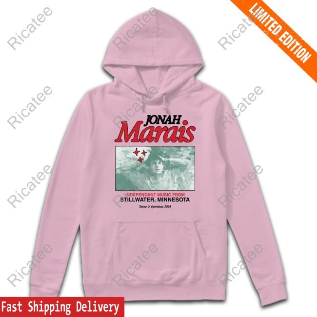 Jonah Marais Merch Jonah Marais Independant Music From Stillwater Minnesota Tee Shirt