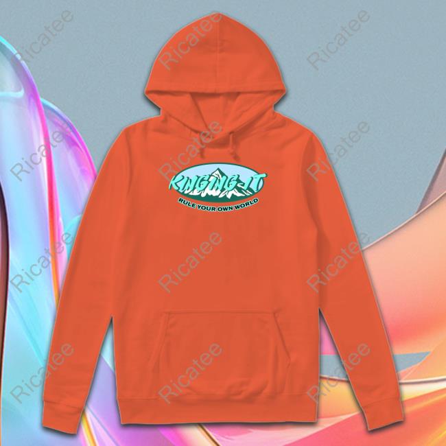 Kinging-It Merch Kinging-It Mountains Rule Your Own World Long Sleeve