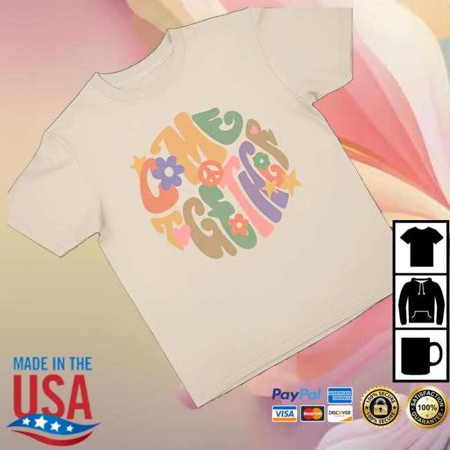 The Beatles Come Together Beige Hoodie The Beatles Merch Shop Store Come Together Beige T Shirt