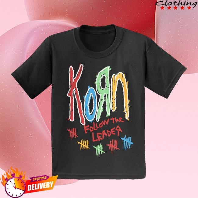 Korn Merch Store Korn Ftl Chalk Colors Youth T Shirt