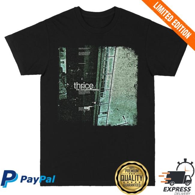 Official Thrice Merch The Illusion Of Safety Album Sweatshirt