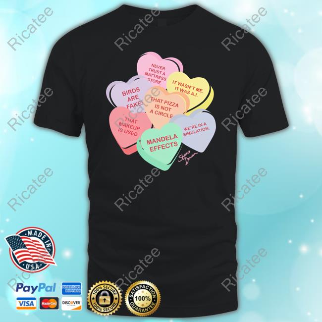 Shane Dawson Conspiracy Candy Heart T Shirt