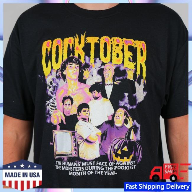 Trending Official Baylen Levine Store Cocktober Graphic Unisex Sweatshirt