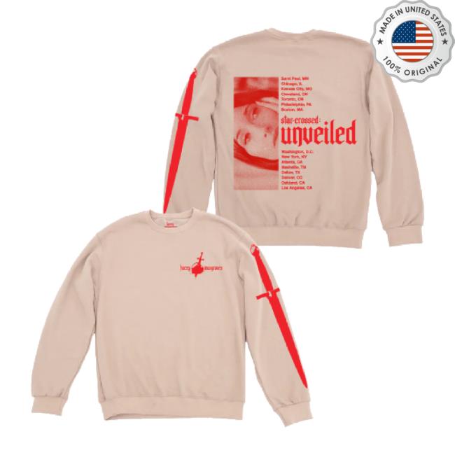Original Kacey Musgraves Merch Store Star-Crossed: Unveiled Tour Hoodie Kaceymusgraves Shop