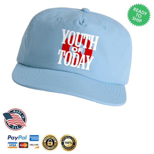 Merchnow Merch Youth Of Today Logo Carolina Blue Surf Cap