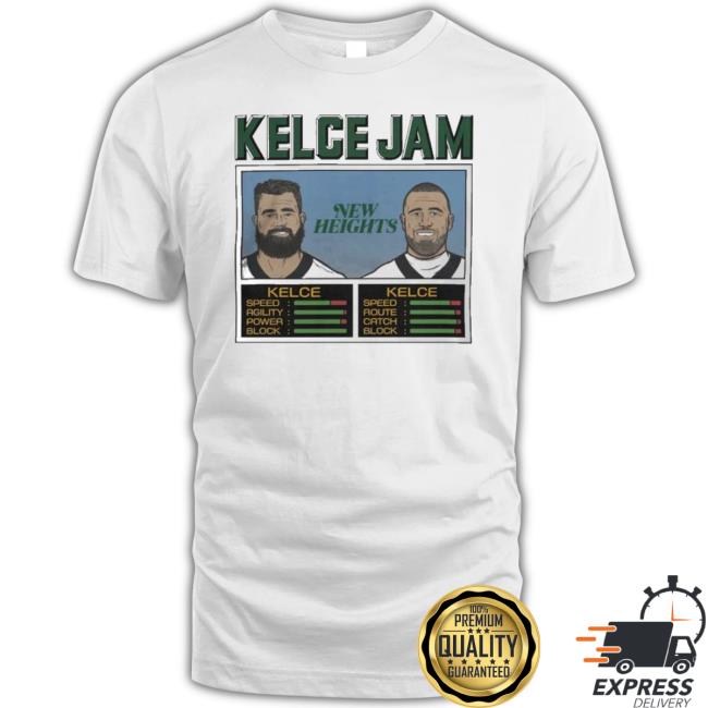 New Heights Podcast Merch Jason Kelce And Travis Kelce t-shirt, hoodie, tank top, sweater and long sleeve t-shirt