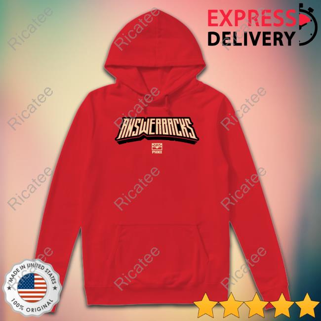 Phnxlocker Store Answerbacks Hooded Sweatshirt