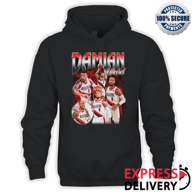 Damian Lillard Vintage Portland Basketball Player Sweatshirt