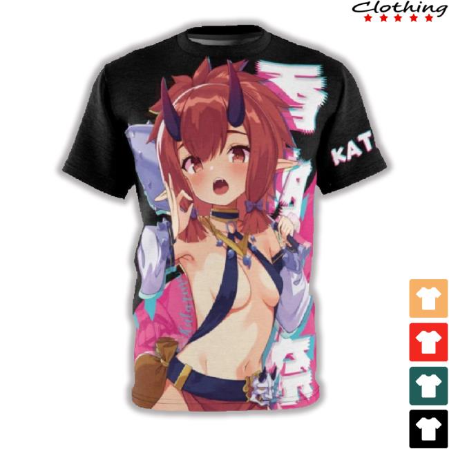 Katarina Anime Manga Unisex Aop Cut & Sew 3D New Shirt