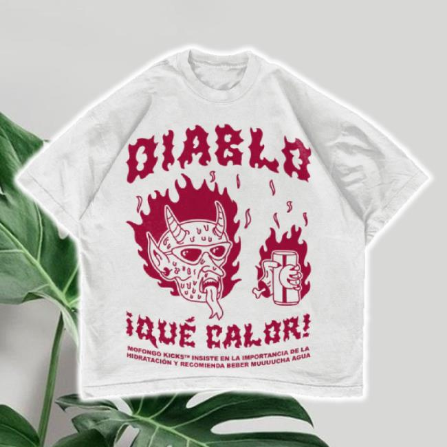 Original Mofongo Merch Store Diablo Hoodie (White) Mofongokicks Shop