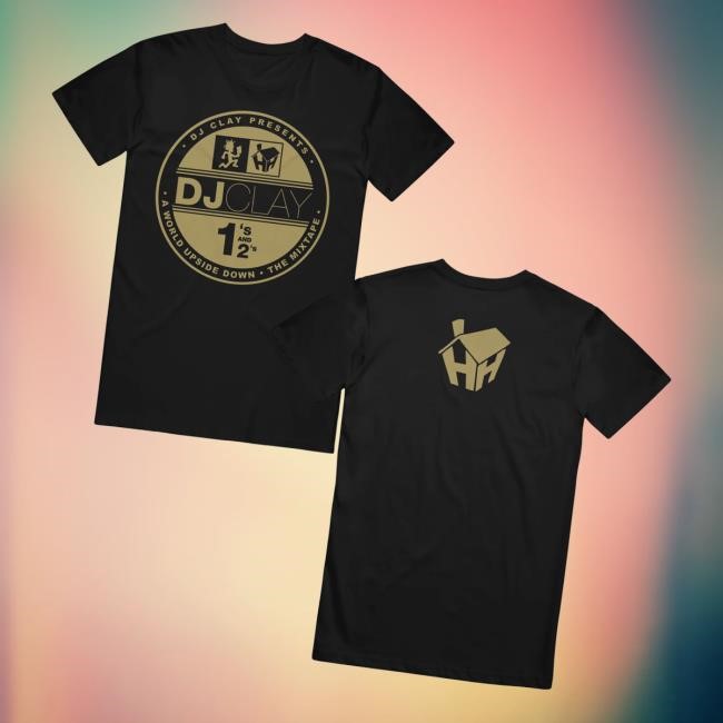 Dj Clay A World Upside Down Black Tank Top