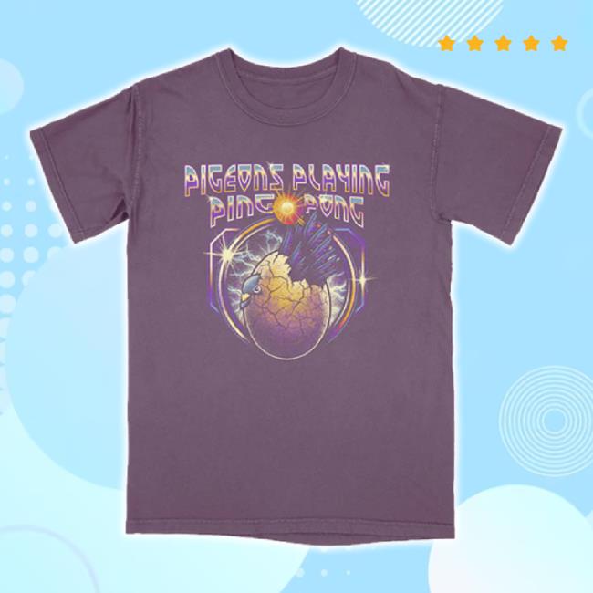 Original Pigeons Playing Ping Pong Merch Store Hatching Egg Classic Shirt Pigeonsplayingpingpong Shop