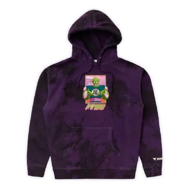 Official Hypland Merch Store Db Crazy Piccolo Unisex Sweatshirt (Tie Dye) Smoke Hypland Apparel Clothing Shop