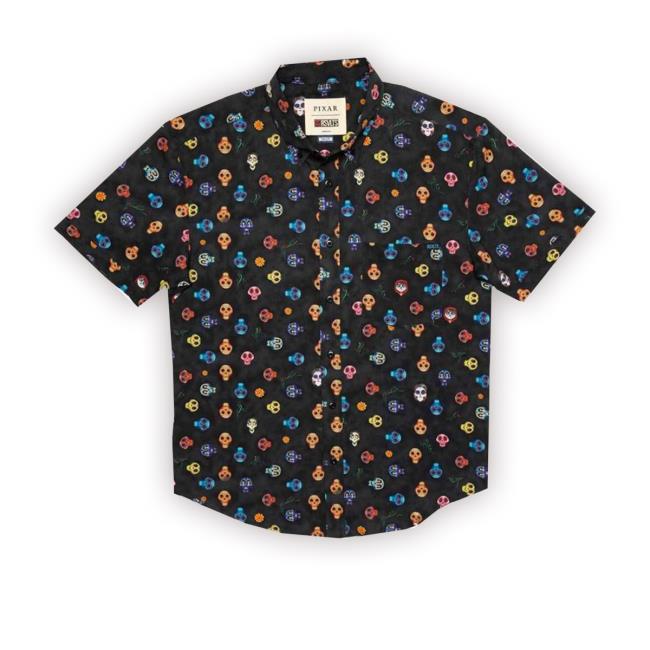Official Disney And Pixar Coco Calavera Rsvlts Summer Hawaiian Hoodie