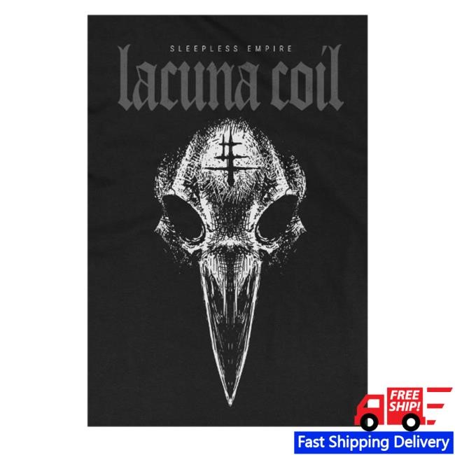 Official Century Media Records Merch Store Shop Lacuna Coil Sleepless Empire Long Sleeve Shirt Lacuna Coil Sleepless Empire