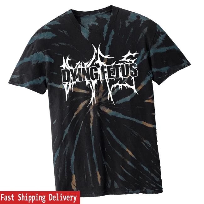 Dying Fetus Official Merch Dying Fetus Dual Logo Galaxy Tie Dye New Shirt Dying Fetus Official Merch Dying Fetus Dual Logo Galaxy Tie Dye Zip Up Hoodie