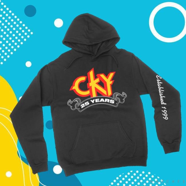 Cky Merchtable Merch Store 25 Year Pullover Hooded Sweatshirt