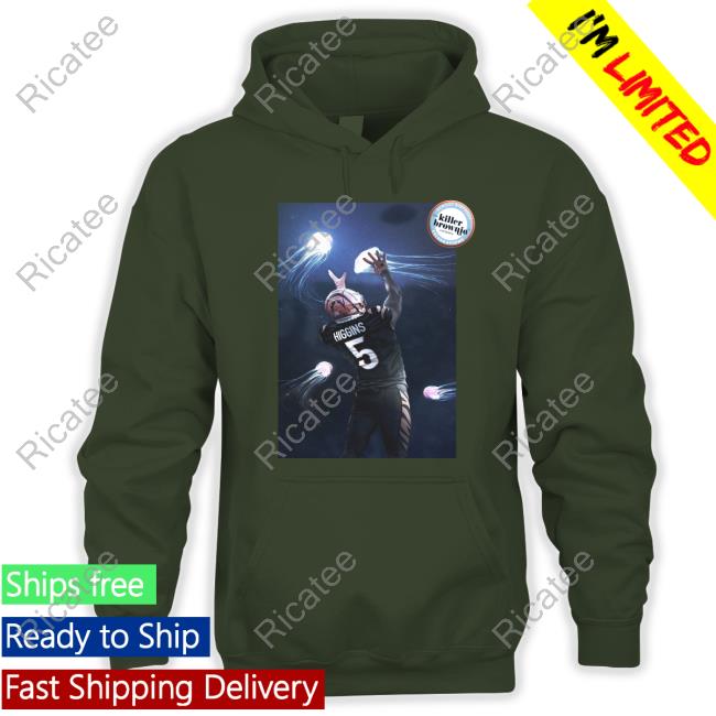 Cincinnati Bengals Tee Higgins Jellyfish Killer Brownie Shirt