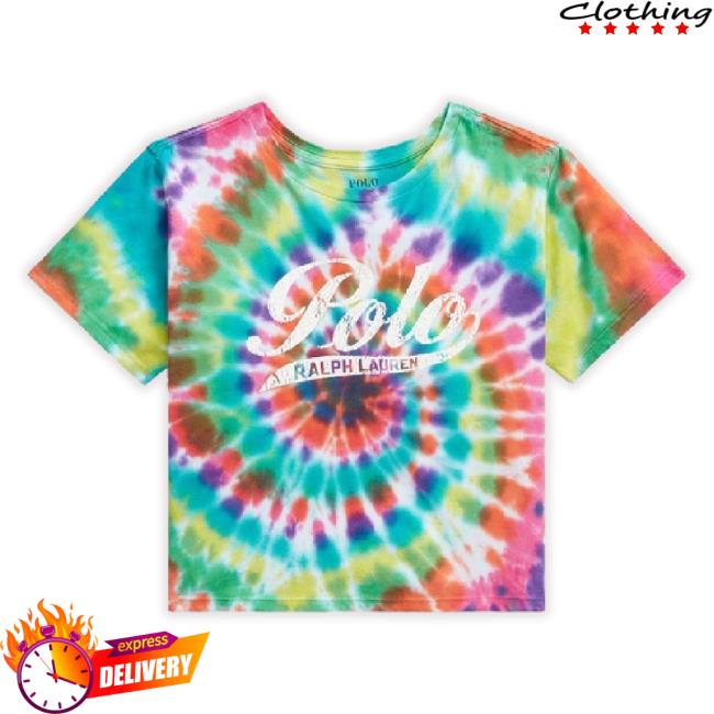 Tie-Dye Logo Cotton Jersey Boxy Shirt - Teens - Iconic Exclusive