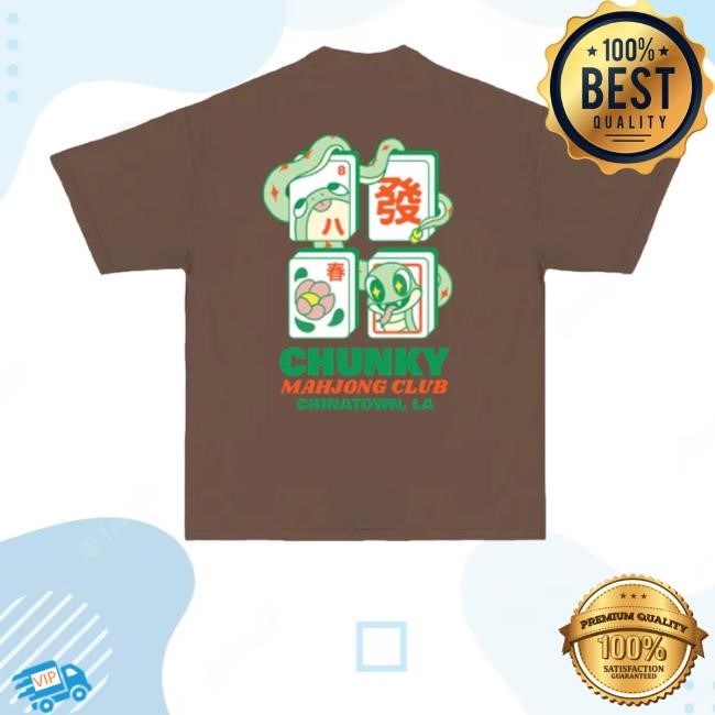 Chunky Snake Mahjong New Shirt