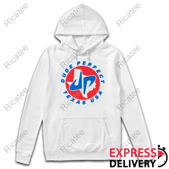 Dude Perfect Merch Dp X Texas Usa Hoodie