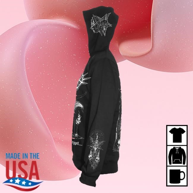 Down With The Most High Merch Baxaxaxa (Ger) Spells From The Crypt Hoodie Sweatshirt