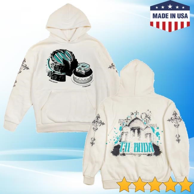 Fuerza Regida X Oscar Maydon Merch Tu Boda Tee Ric O Muerto Merch