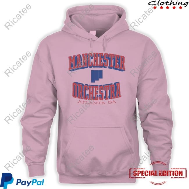 Manchester Orchestra Atlanta Ga Hooded Sweatshirt