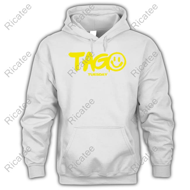 Nate Tago Tago Tuesday Orange Hoodie Sweatshirt