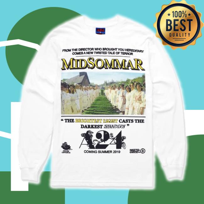 Official A24 Films Merch Store Online Ceramics X Midsommar Teaser Trailer T-Shirt A24films Shop