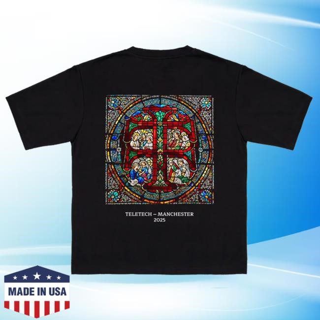 Teletech Manchester Merch Store Stained Glass Shirts
