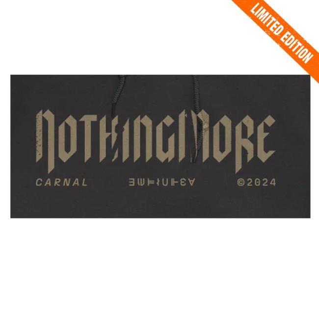 Nothing More Merch Store Shop Carnal Coal Baseball Jersey