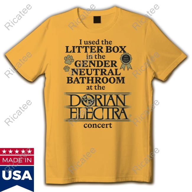 Dorian Electra Merch Store Litter Box Shirts
