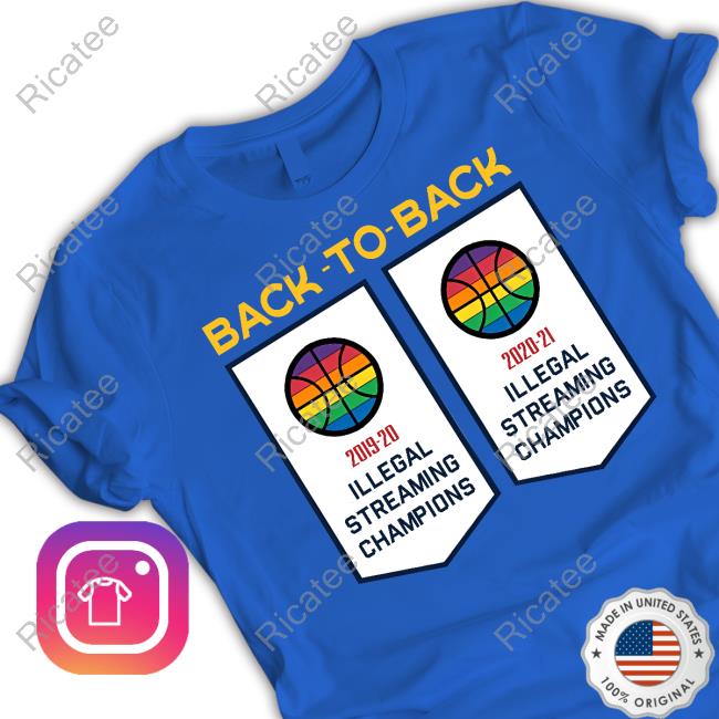 Kushbandic0ot Back To Back Illegal Streaming Champions Long Sleeve Tee Shirt