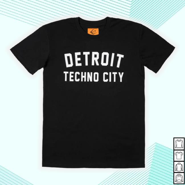 Original Detroit Techno Collegate Long Sleeve T Shirt Movement Festival Shop