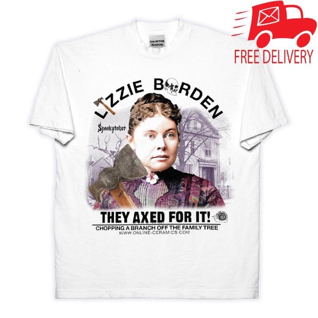 Original Lizzie Borden - White Sweaters Online-Ceramics Shop
