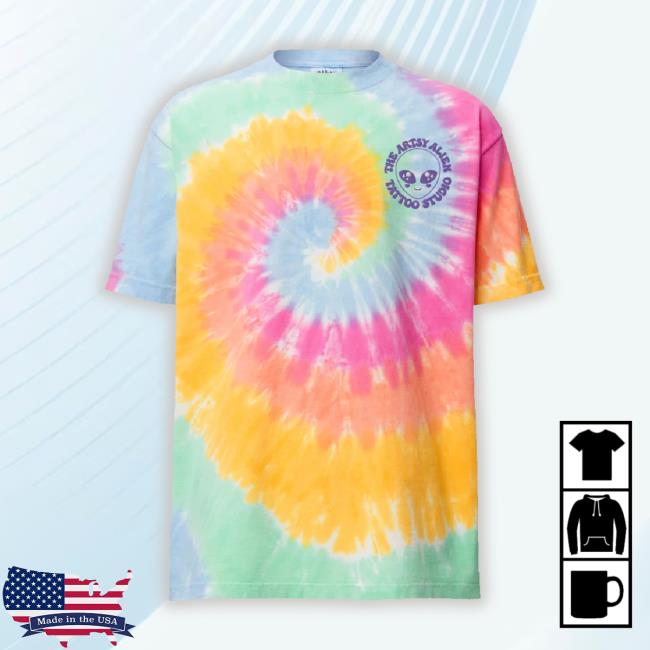 Theartsyalien Tie Dye Shirts
