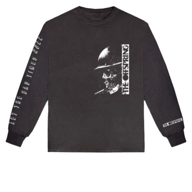 Let The Bad Times Roll Skeleton Charcoal Hoodie