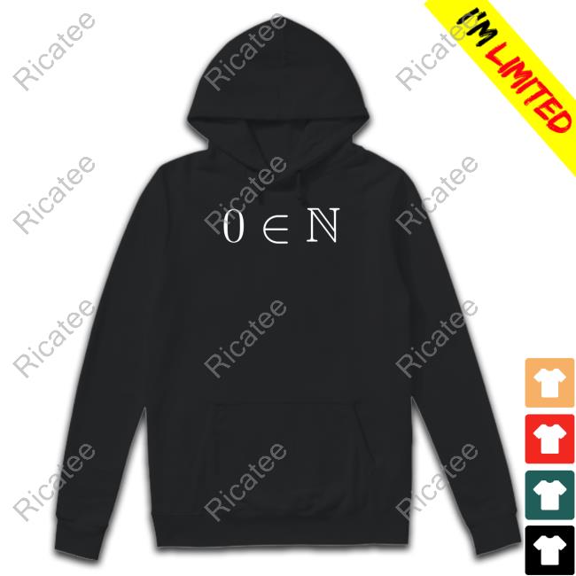 0 ∈ N Math Long Sleeve T Shirt
