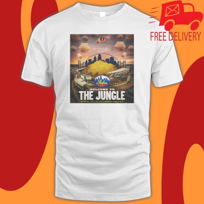 Welcome To The Jungle Chili Of The Cincinnati Bengals Gold Star Poster Canvas Hoodie