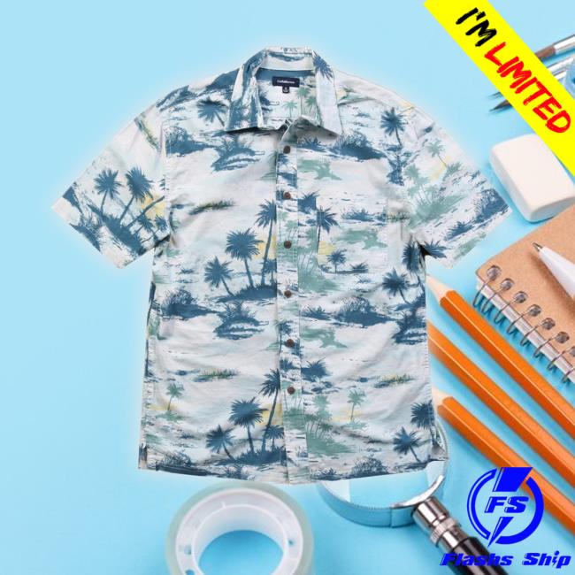 Official Croft&Barrow Hawaiian Tee Shirt