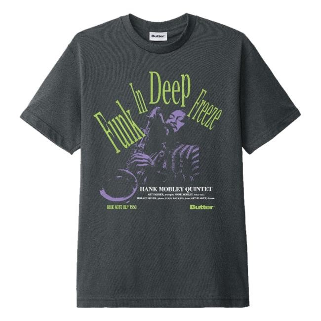 Official Flatspot Merch Store Shop Blue Note X Butter Goods Funk T-Shirt